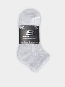 Шкарпетки та гольфи Skechers 3PK 1/2 TERRY QTR CREW модель S111035-039 Фото