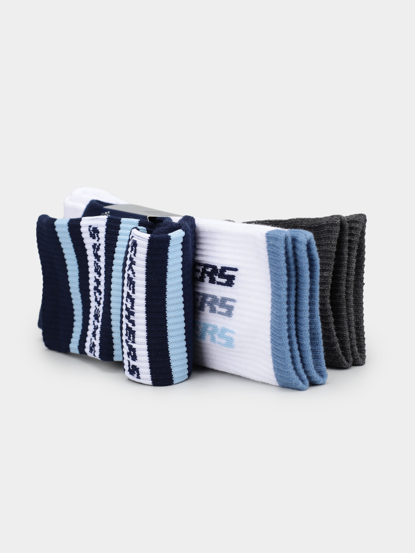 Шкарпетки та гольфи Skechers 3PK 1/2 TERRY CREW модель S600476-412 Фото