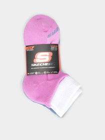 Носки и гольфы Skechers 3PK 1/2 TERRY QTR CREW модель S600477-687 Фото