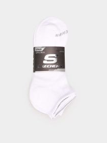 Шкарпетки та гольфи Skechers 3PK 1/2 TERRY QTR CREW модель S111035-100-10 Фото