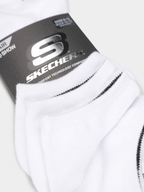 Носки и гольфы Skechers 3PK NON TERRY NO SHOW модель S114041-100-10 Фото