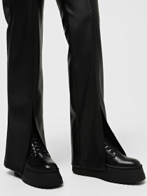 Ботинки и сапоги Steve Madden Polar модель SM11002808 BLK ACTION LEATHER Фото
