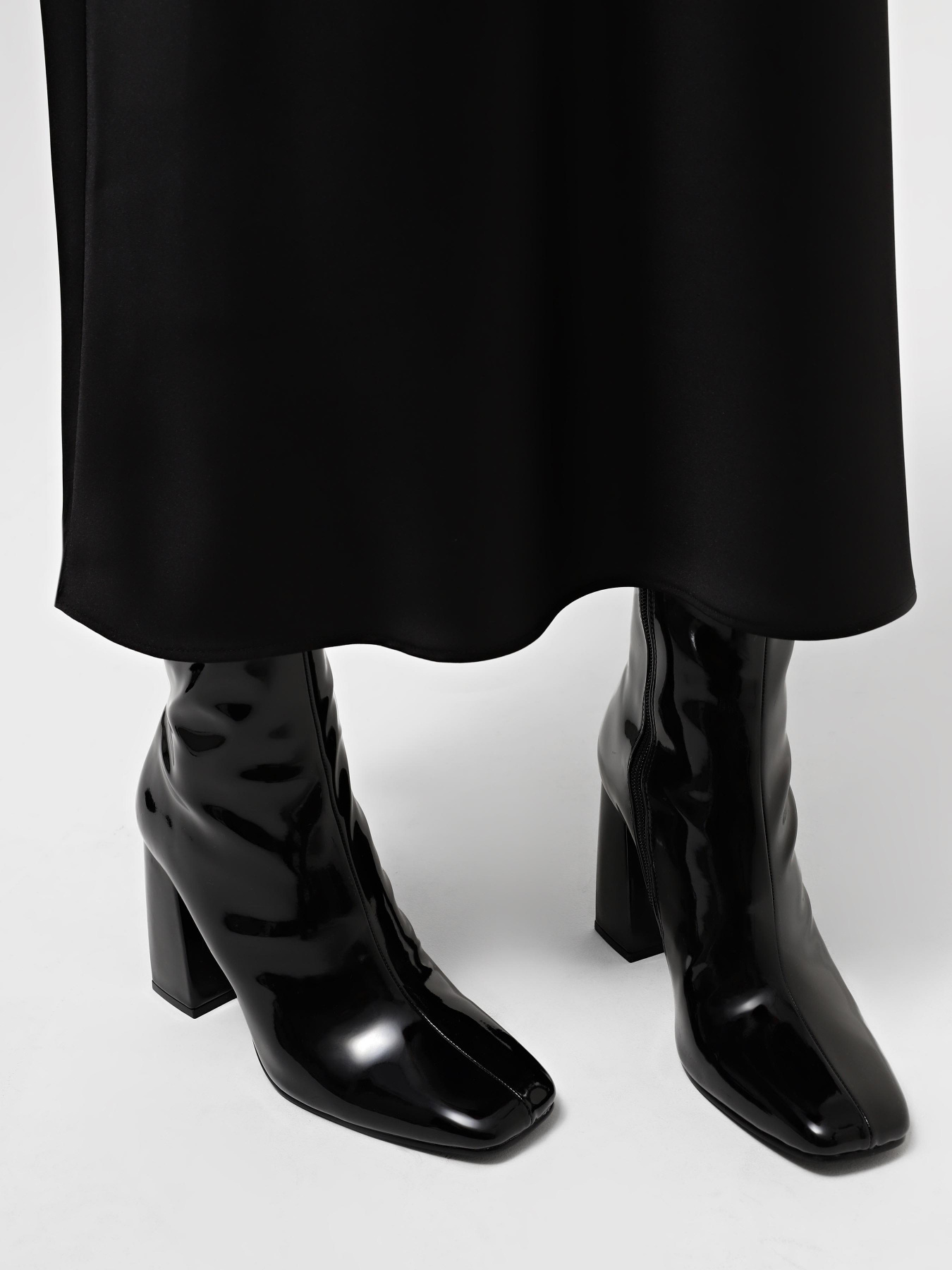 Ботинки и сапоги Steve Madden Traverse модель SM19000040 BLACK PATENT Фото