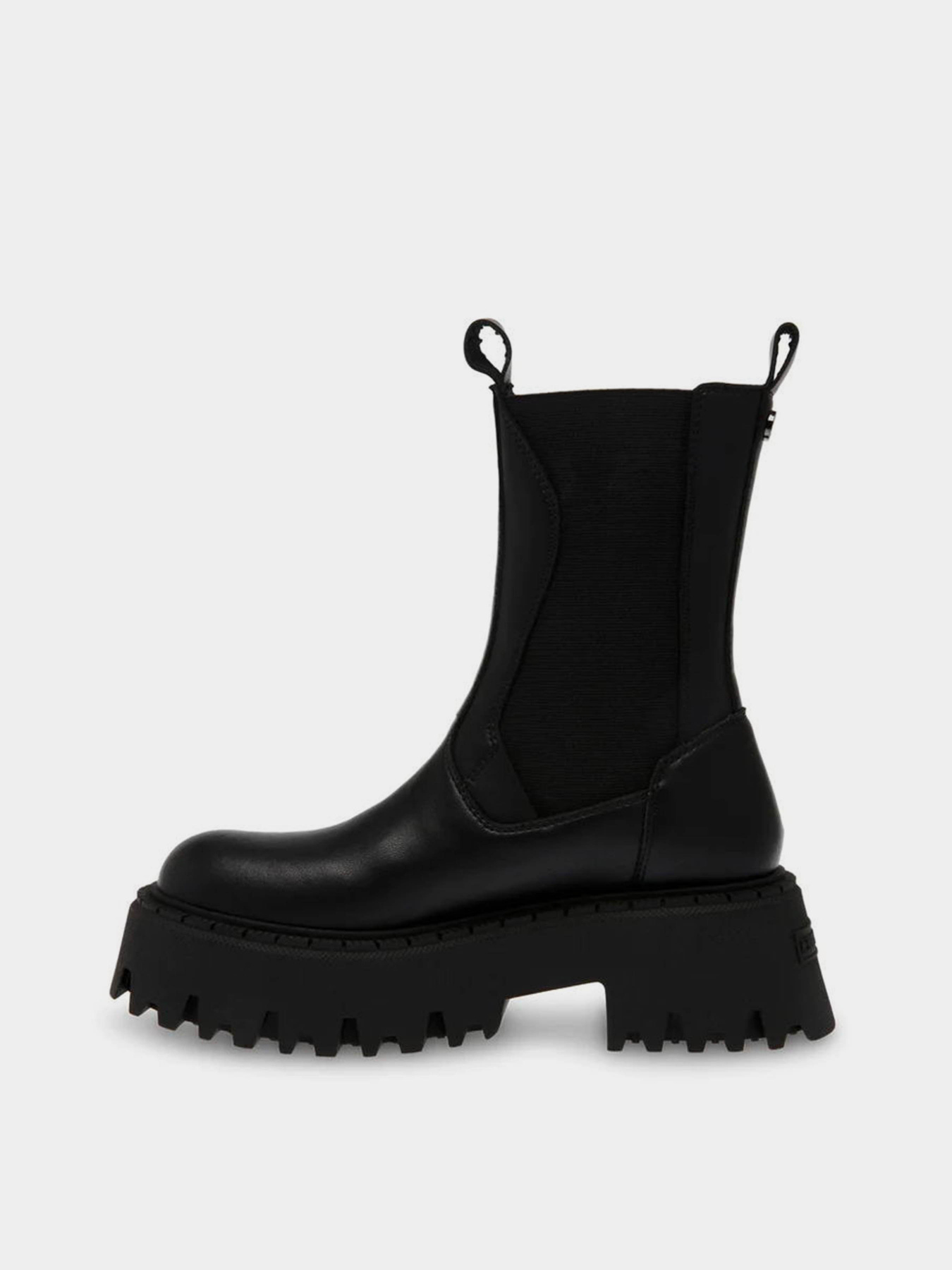 Черевики та чоботи Steve Madden Obtain модель SM11002704 BLK ACTION LEATHER Черевики та чоботи Steve Madden Obtain модель SM11002704 BLK ACTION LEATHER Фото