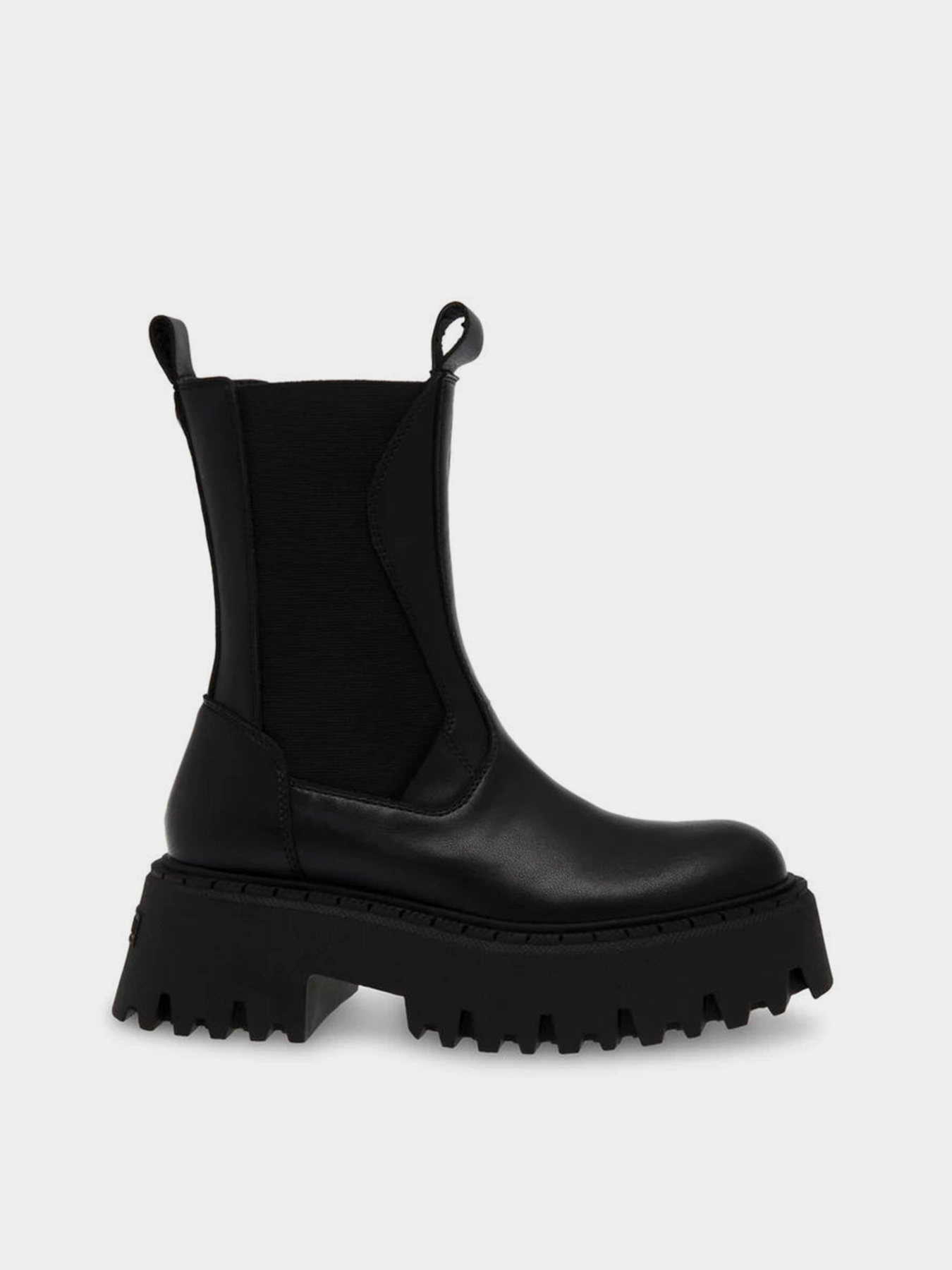 Черевики та чоботи Steve Madden Obtain модель SM11002704 BLK ACTION LEATHER Черевики та чоботи Steve Madden Obtain модель SM11002704 BLK ACTION LEATHER Фото