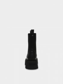 Черевики та чоботи Steve Madden Obtain модель SM11002704 BLK ACTION LEATHER Фото