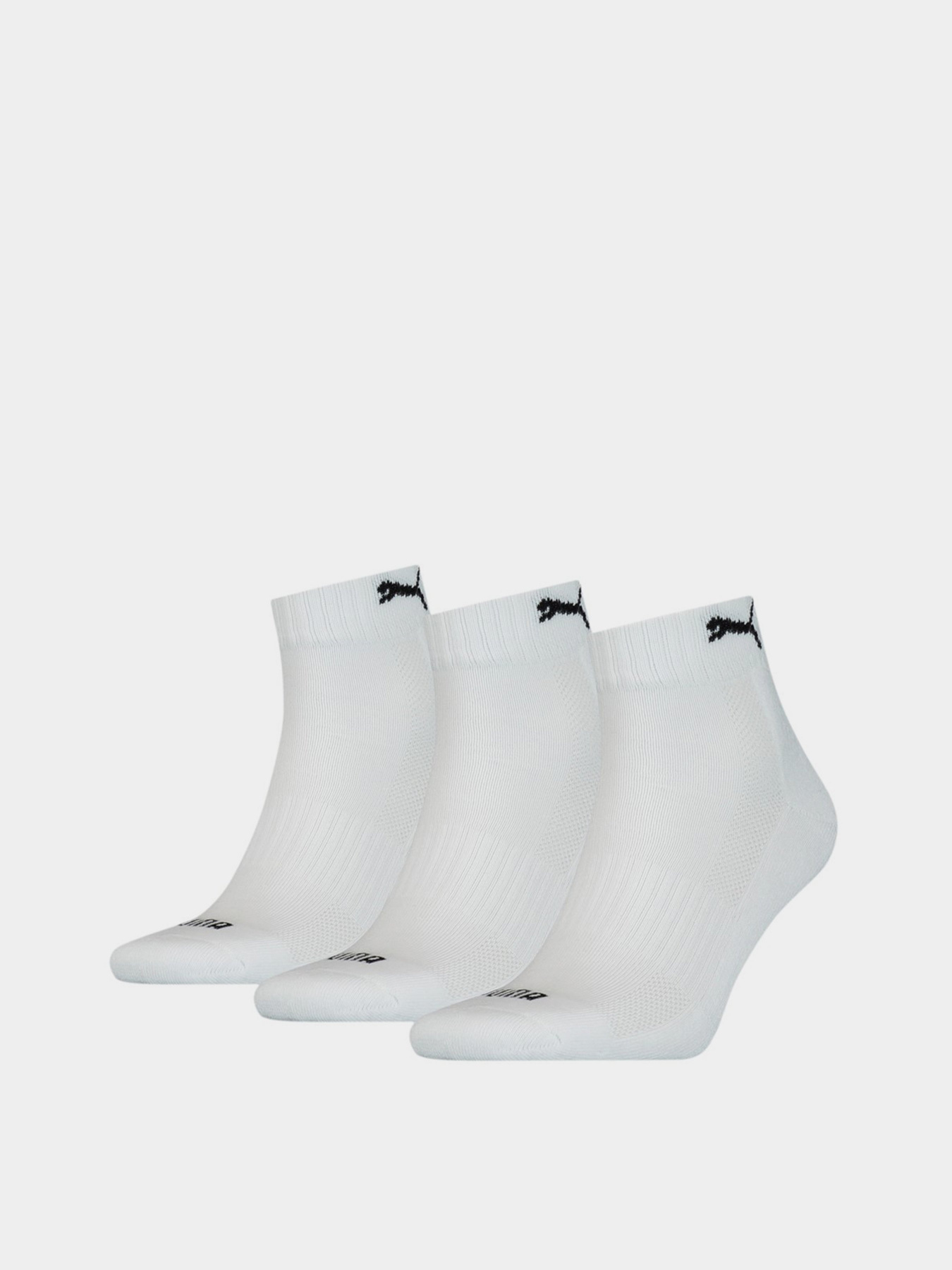 Шкарпетки та гольфи PUMA Cushioned Quarter Unisex модель 90794302 Фото