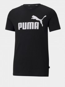 Футболки і поло PUMA ESS LOGO TEE B модель 58696001 Фото