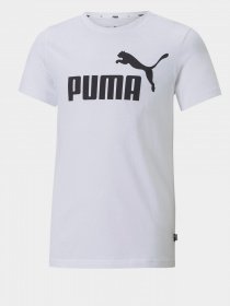 Футболки і поло PUMA ESS LOGO TEE B модель 58696002 Фото