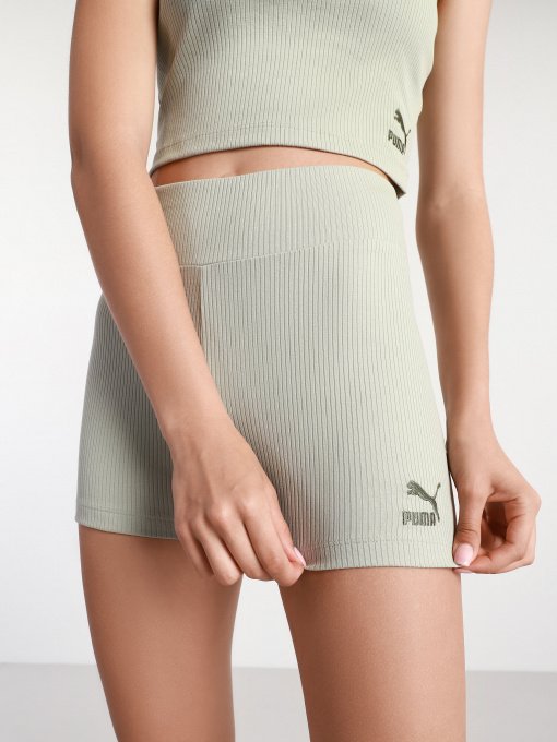 Шорти PUMA Classics Rib Short Tights модель 53253874 Фото