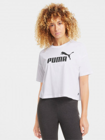 Футболки и поло PUMA Essentials Logo Cropped модель 58686602 Фото