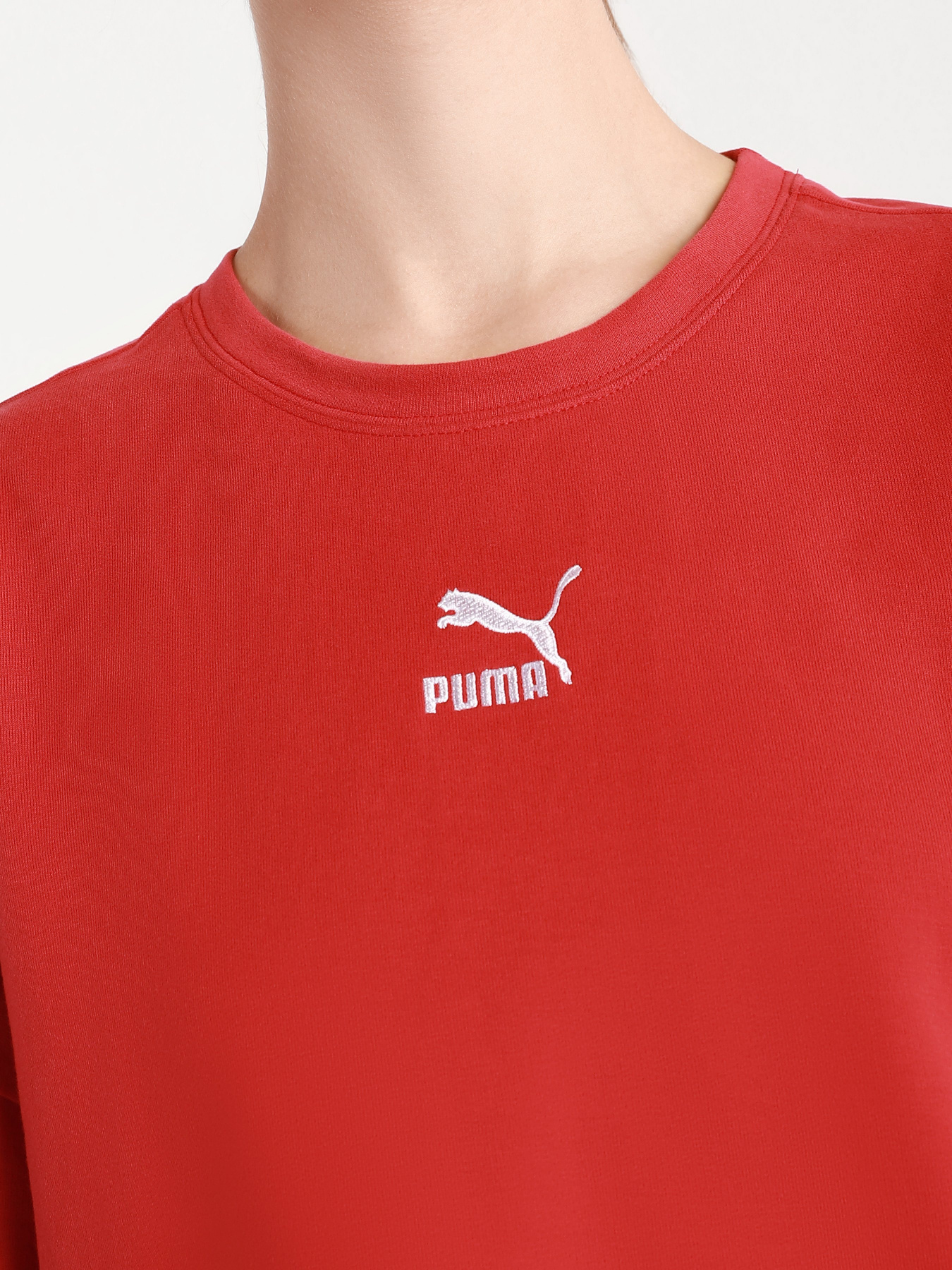 Футболки і поло PUMA Classics Raw Edge Crew модель 53253922 Фото