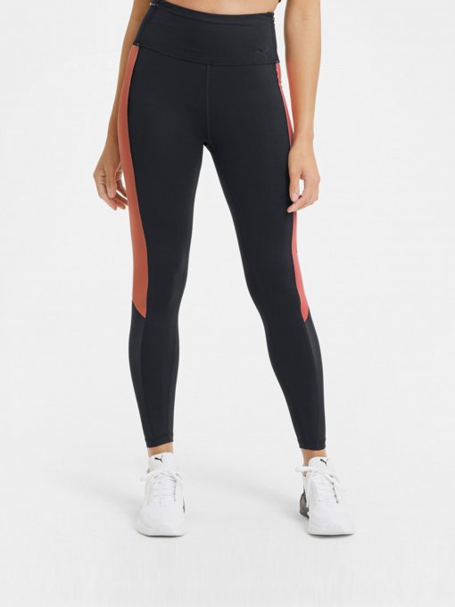 Штани PUMA Train Logo Block High Waist 7/8 Tight модель 52029082 Фото