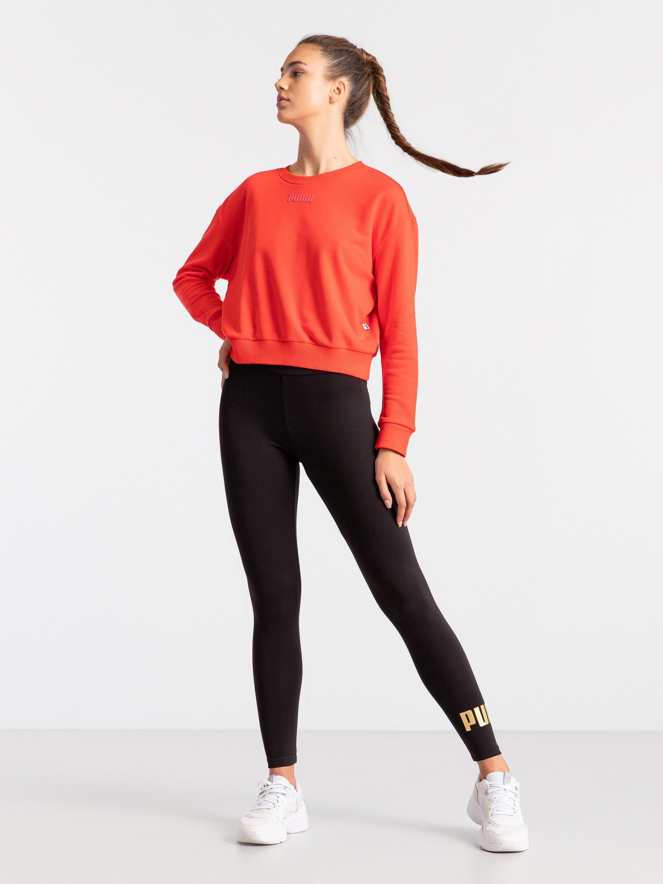 Штани PUMA ESS+ Metallic Leggings модель 58689601 Фото