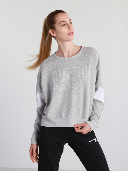 Свитры и кардиганы PUMA REBEL CREW NECK модель 58575004 Фото