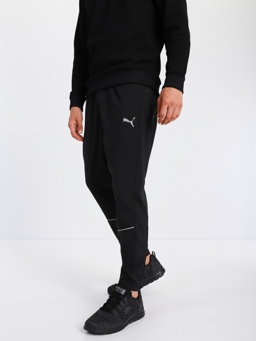 Брюки PUMA Tapered Running модель 52085801 Фото