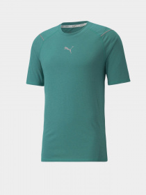 Футболки і поло PUMA RUN WOOL SS TEE M модель 52086140 Фото