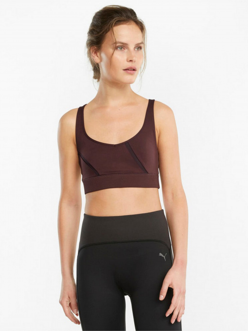 Футболки и поло PUMA EXHALE Mesh Curve Bra модель 52096621 Фото