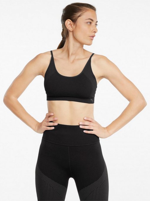 Футболки и поло PUMA Low Impact Strappy Seamless Bra модель 52107501 Фото