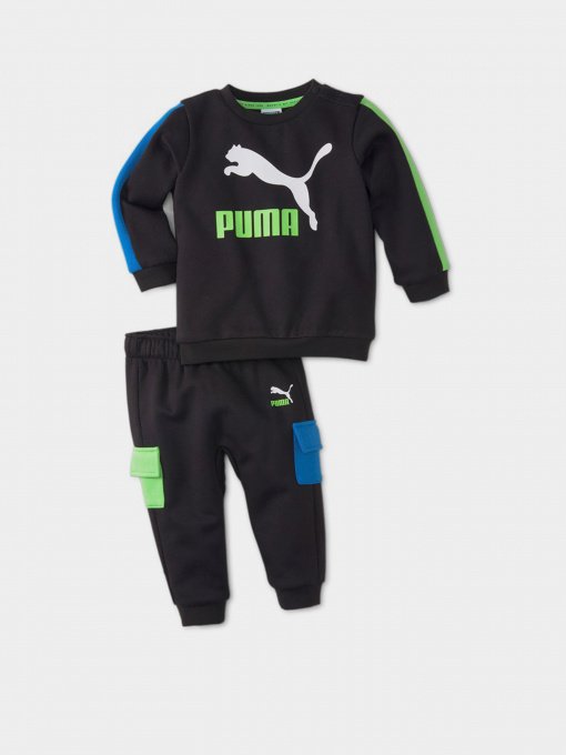 Костюмы PUMA Minicats CLSX Crew Jogger модель 53181601 Фото