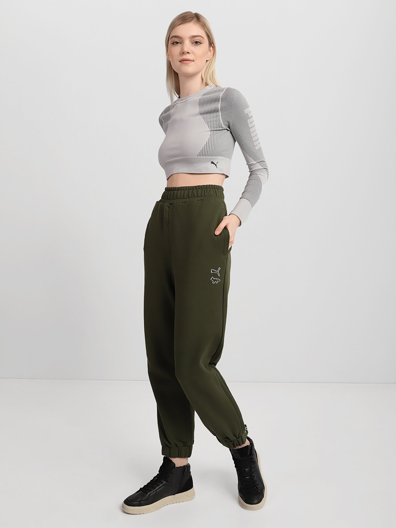 Брюки PUMA X MAISON KITSUNÉ модель 53232694 Фото