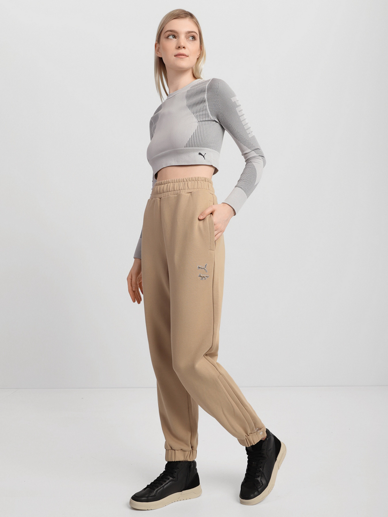 Брюки PUMA X MAISON KITSUNÉ модель 53232696 Фото