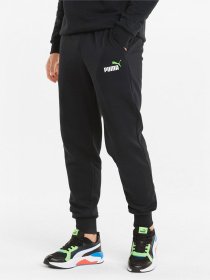 Брюки PUMA ESS + 2 Col Logo Pants FL cl модель 58676756 Фото