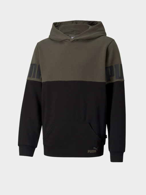 Худи и свитшоты PUMA PUMA POWER Colorblock Hoodie B модель 58933744 Фото