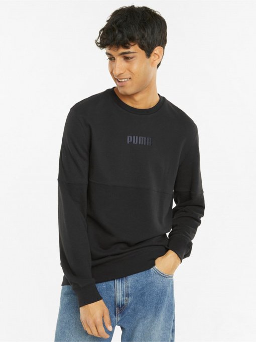 Худі та світшоти PUMA MODERN BASICS Crew TR модель 58934701 Фото
