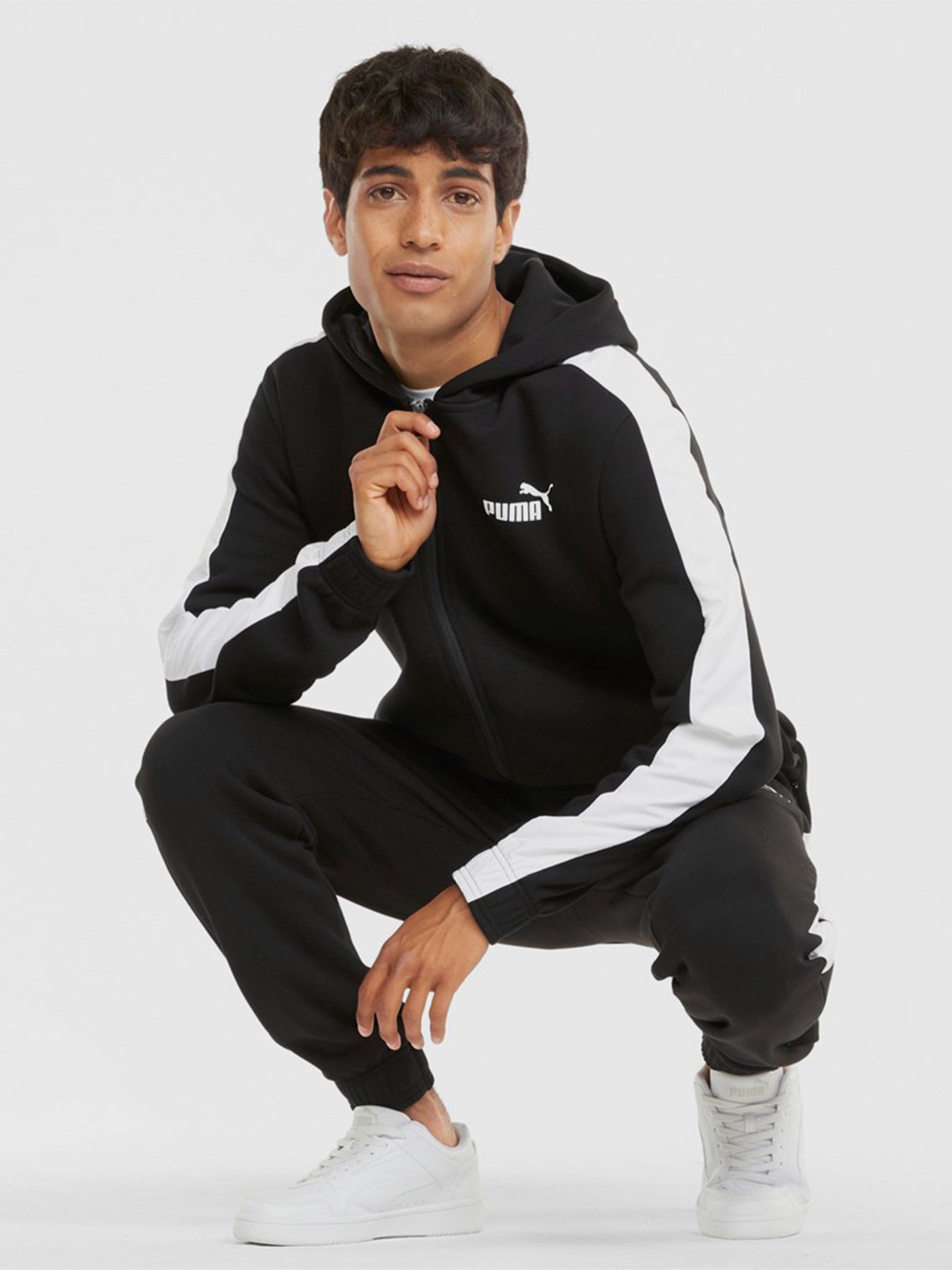 Костюмы PUMA Hooded Sweat Suit FL cl модель 84584701 Фото