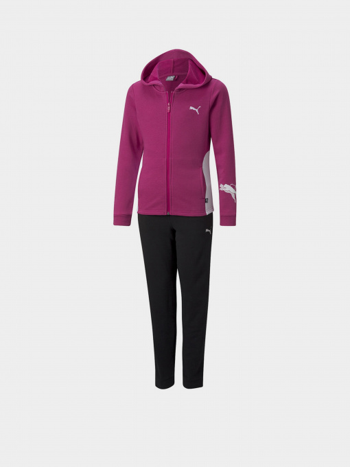 Костюмы PUMA Hooded Youth Sweat Suit модель 84693514 Фото