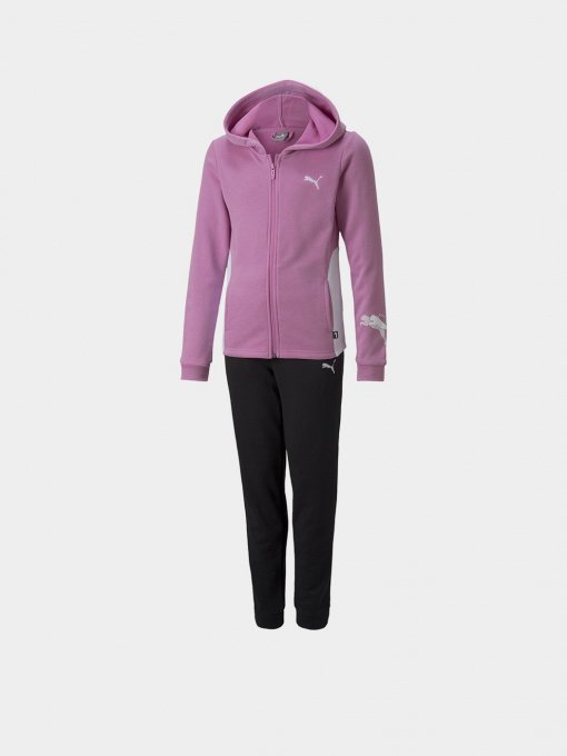 Костюмы PUMA Hooded Youth Sweat Suit модель 84693515 Фото