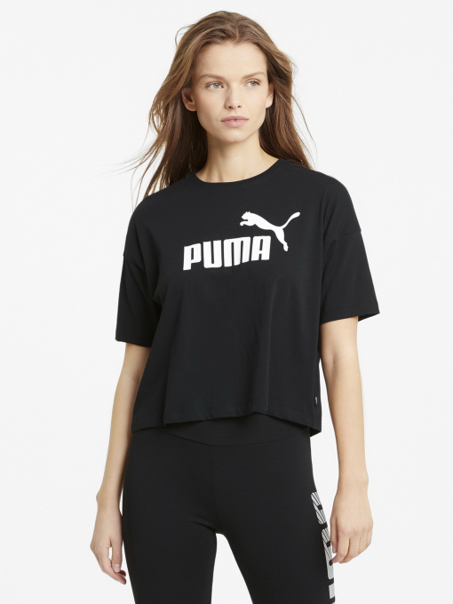 Футболки и поло PUMA Essentials Logo Cropped модель 58686601 Фото