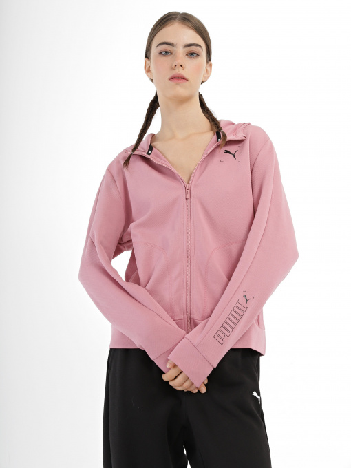 Худі та світшоти PUMA Nu-tility Full-Zip модель 58354916 Фото