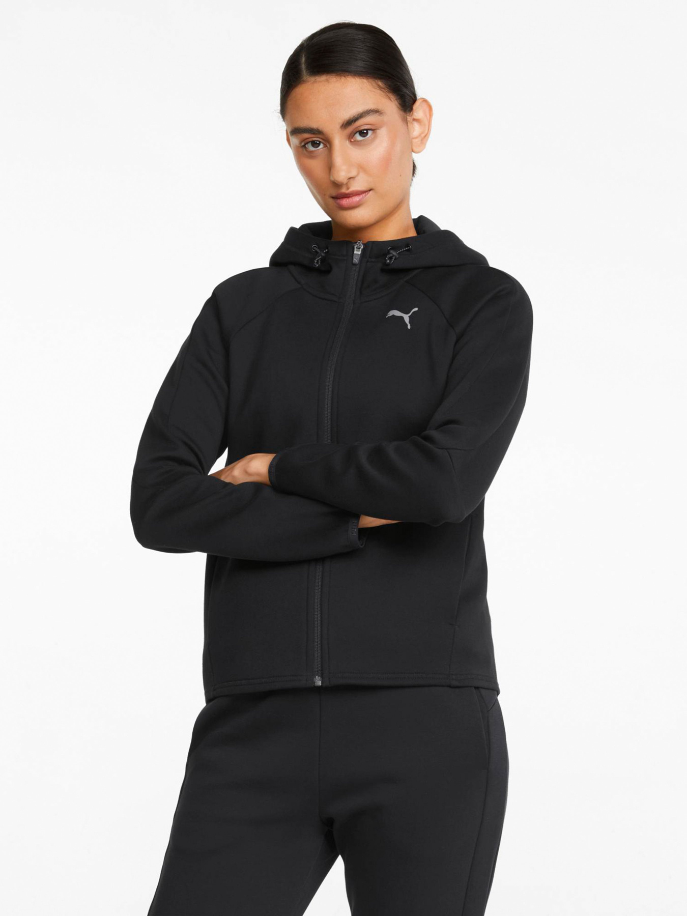 Худі та світшоти PUMA Evostripe Full-Zip модель 84707301 Худі та світшоти PUMA Evostripe Full-Zip модель 84707301 Фото