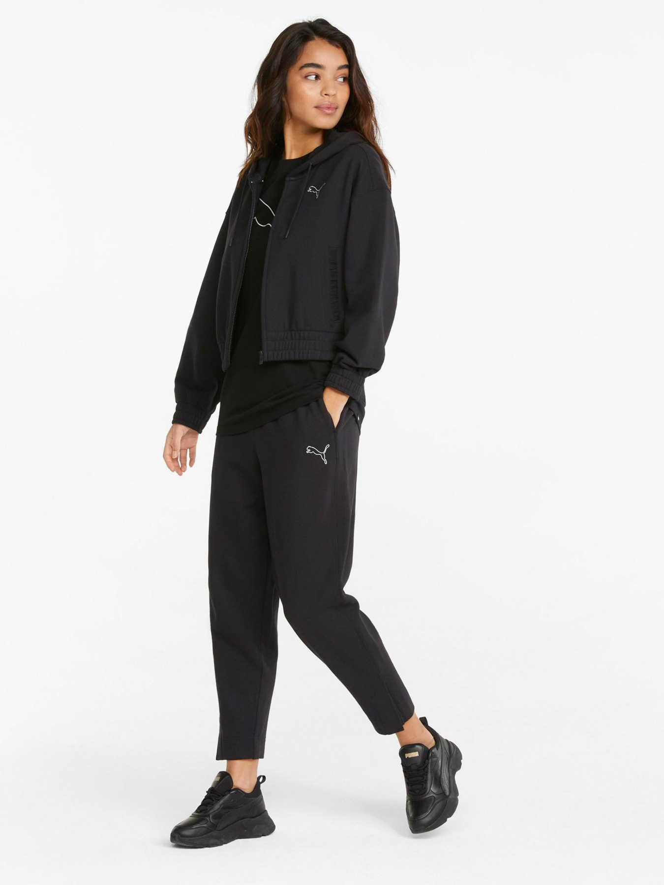 Худі та світшоти PUMA HER Full-Zip модель 84709201 Худі та світшоти PUMA HER Full-Zip модель 84709201 Фото