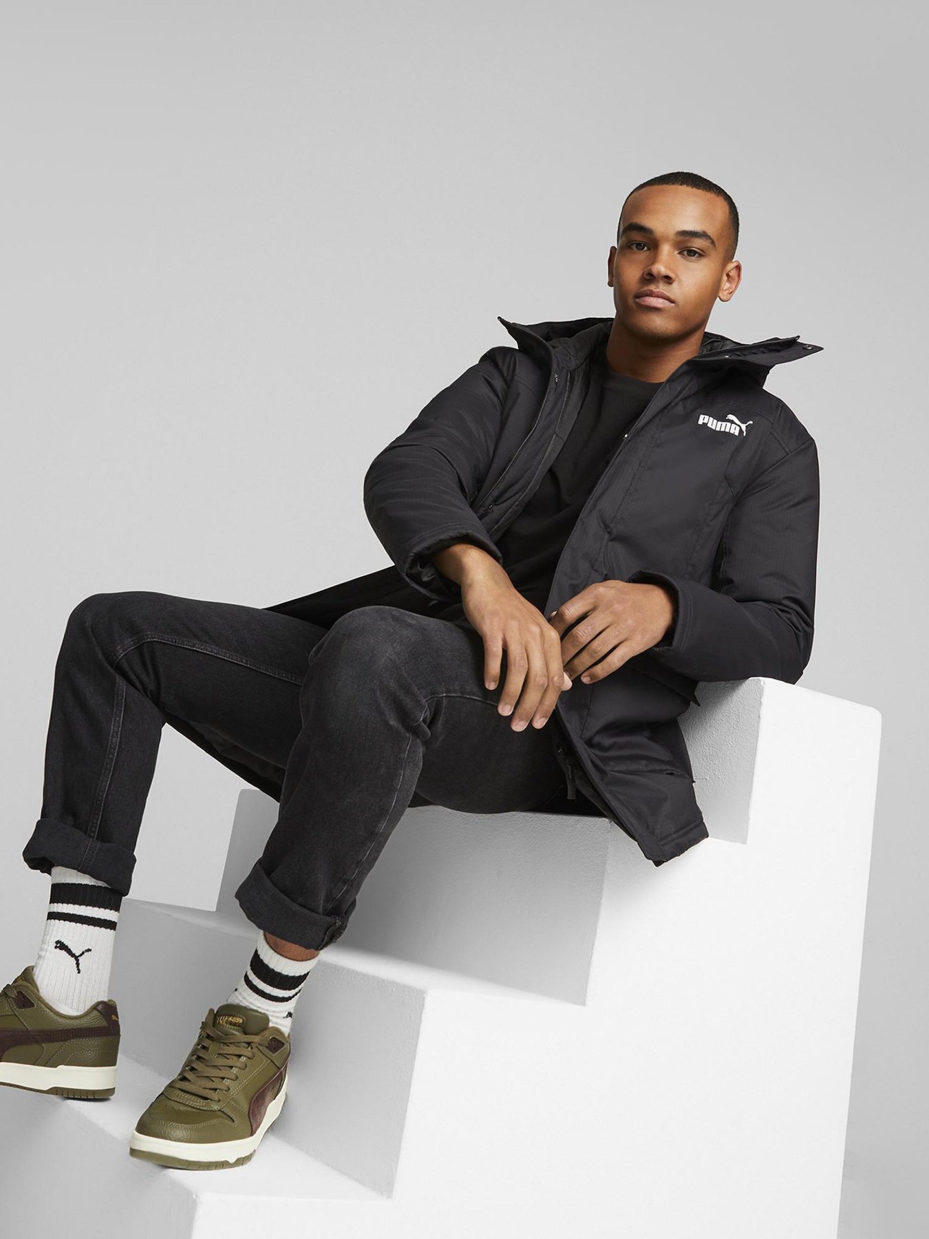 Куртки та дублянки PUMA Padded модель 84931801 Фото