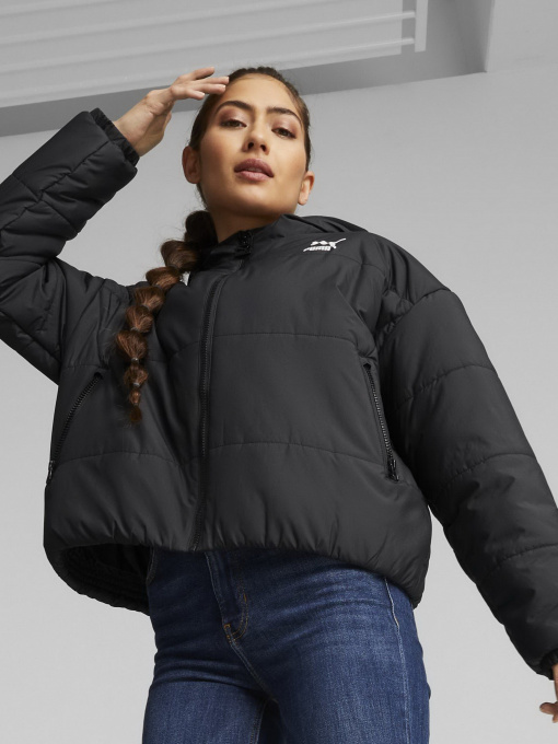 Куртки та дублянки PUMA Classics Padded модель 53557601 Фото