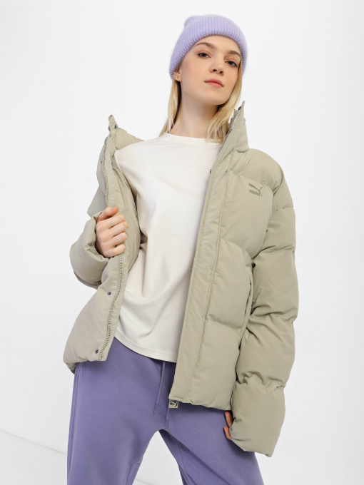 Куртки и дубленки PUMA Classics Oversized Puffer модель 53557368 Фото