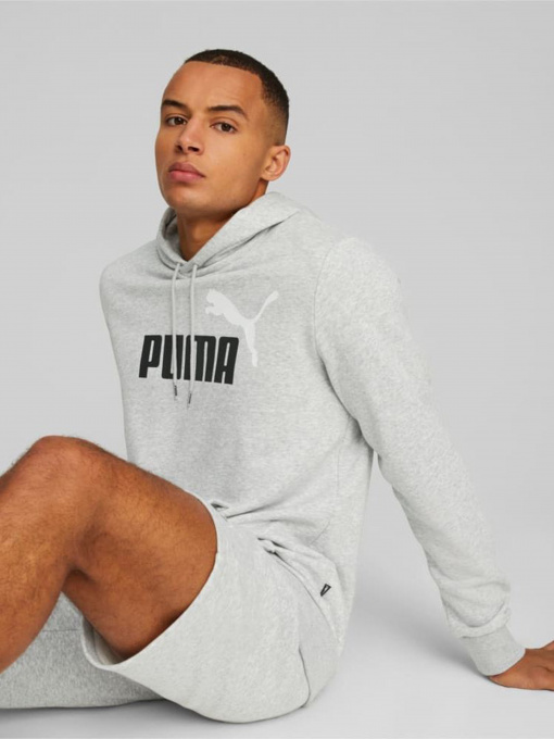 Худі та світшоти PUMA ESS+ 2 Col Big Logo Hoodie модель 58676504 Фото