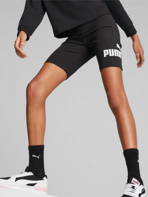 Шорты PUMA ESS+ Logo Short Leggings модель 67349701 Фото