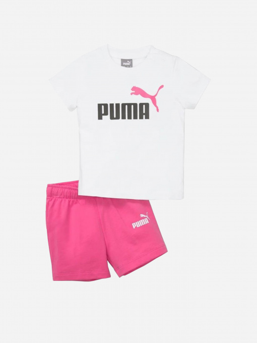 Костюмы PUMA Minicats Tee & Shorts Set модель 84583952 Фото