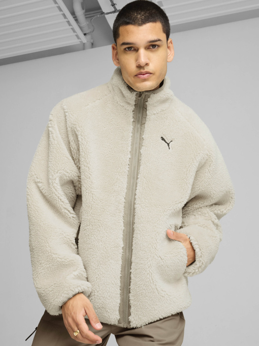 Куртки та дублянки PUMA REVERSIBLE SHERPA модель 62647287 Фото