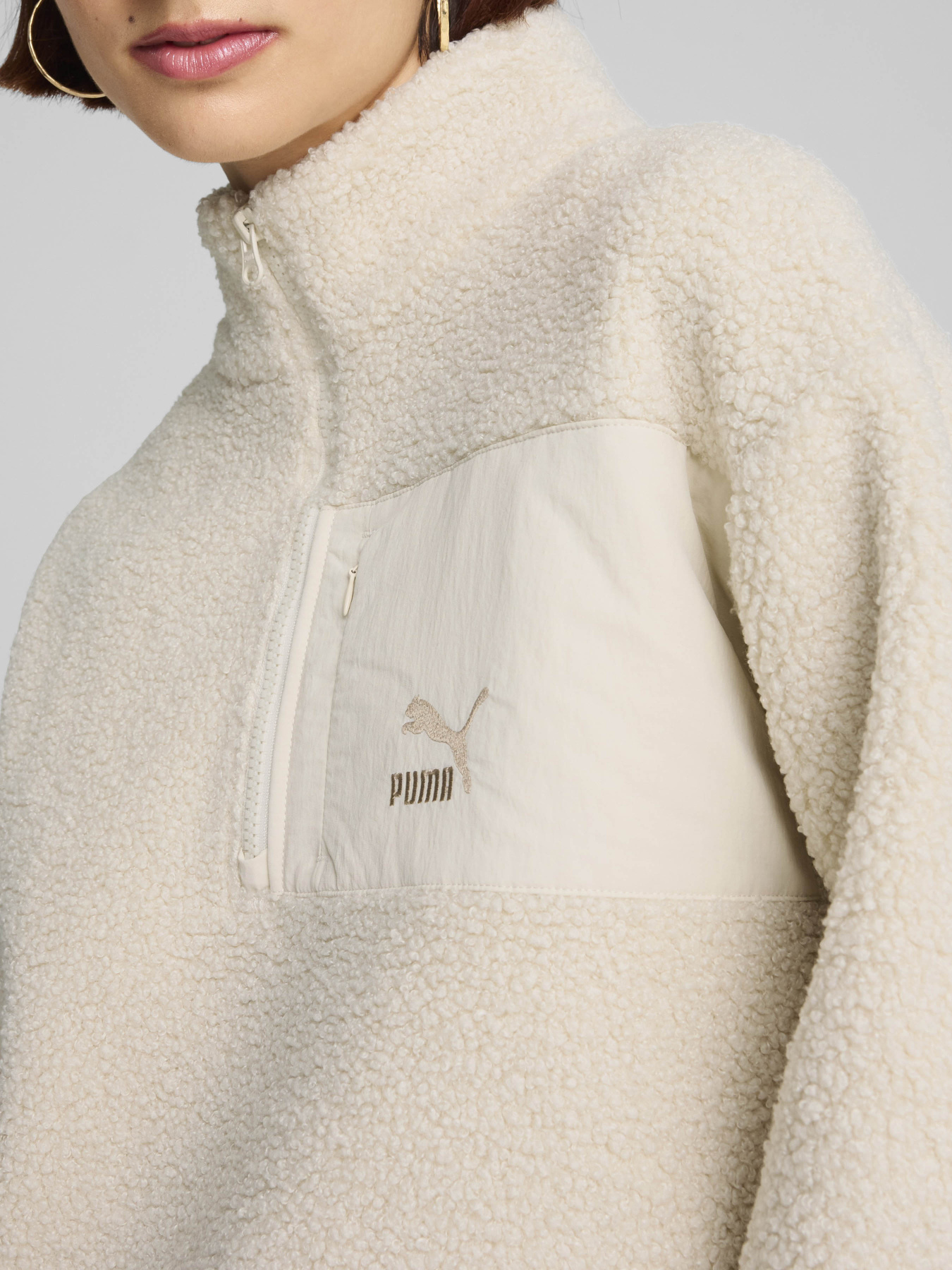 Худі та світшоти PUMA CLASSICS WINTERIZED HALF-ZIP модель 62679687 Худі та світшоти PUMA CLASSICS WINTERIZED HALF-ZIP модель 62679687 Фото