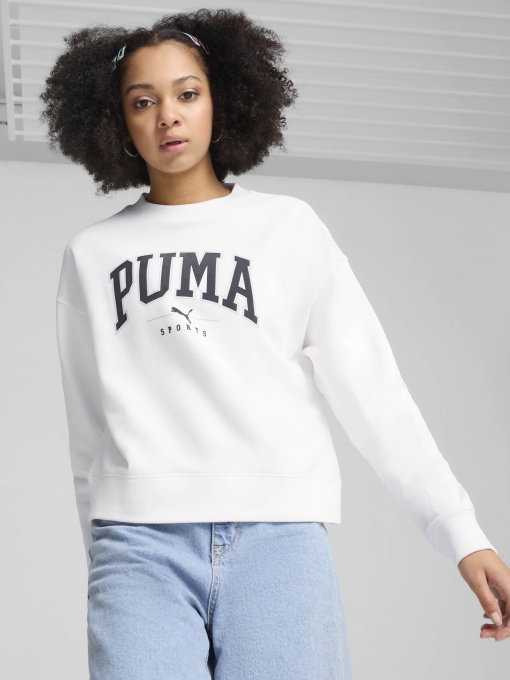 Худі та світшоти PUMA SQUAD FULL-LENGTH CREWNECK модель 68153902 Фото