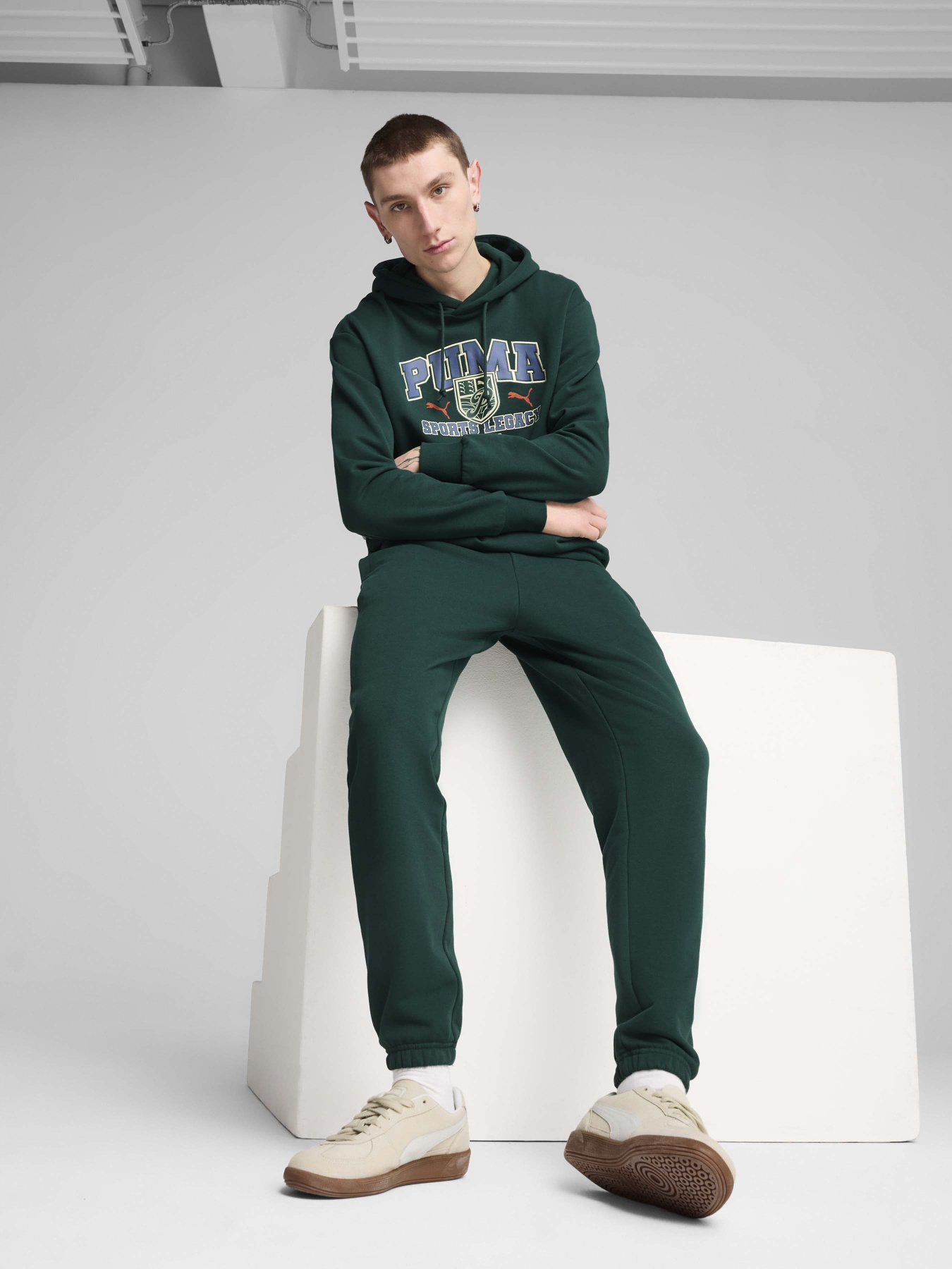 Штани PUMA SPORTS LEGACY GRAPHIC модель 62963160 Штани PUMA SPORTS LEGACY GRAPHIC модель 62963160 Фото