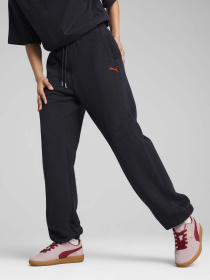 Брюки PUMA PREMIUM ESSENTIALS RELAXED GRA модель 62966916 Фото