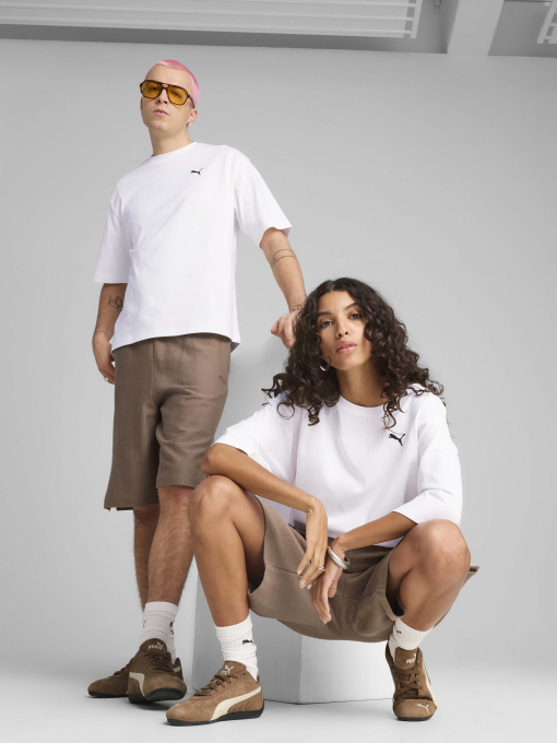 Шорты PUMA PREMIUM ESSENTIALS JACQUARD LO модель 62967193 Фото