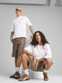 Шорты PUMA PREMIUM ESSENTIALS JACQUARD LO модель 62967193 Фото