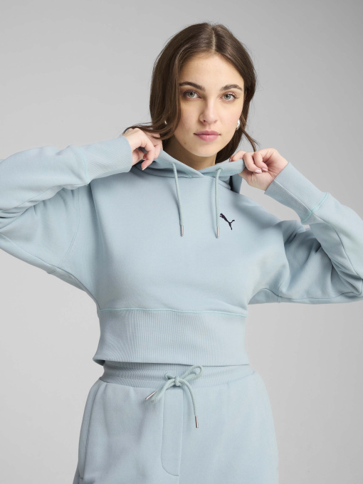 Худі та світшоти PUMA PREMIUM ESSENTIALS RELAXED GRA модель 62977867 Фото